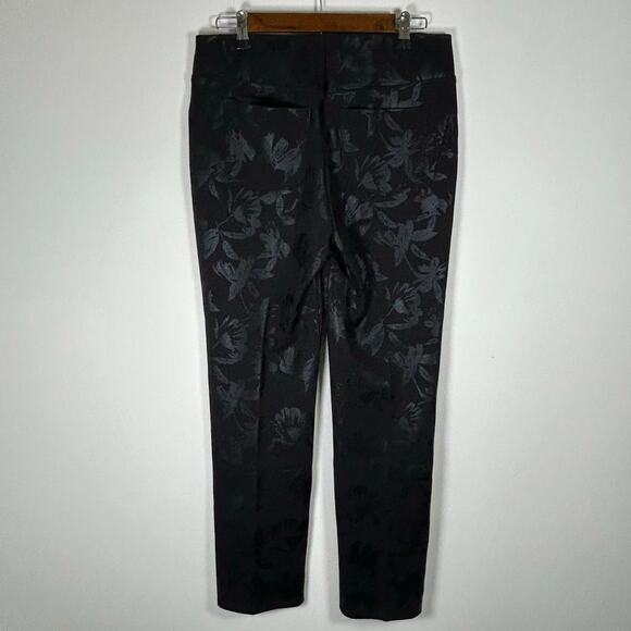 Soft Surroundings Ponte Twilight Floral Leggings Size Medium. Style# 2EX28 - Picture 4 of 9